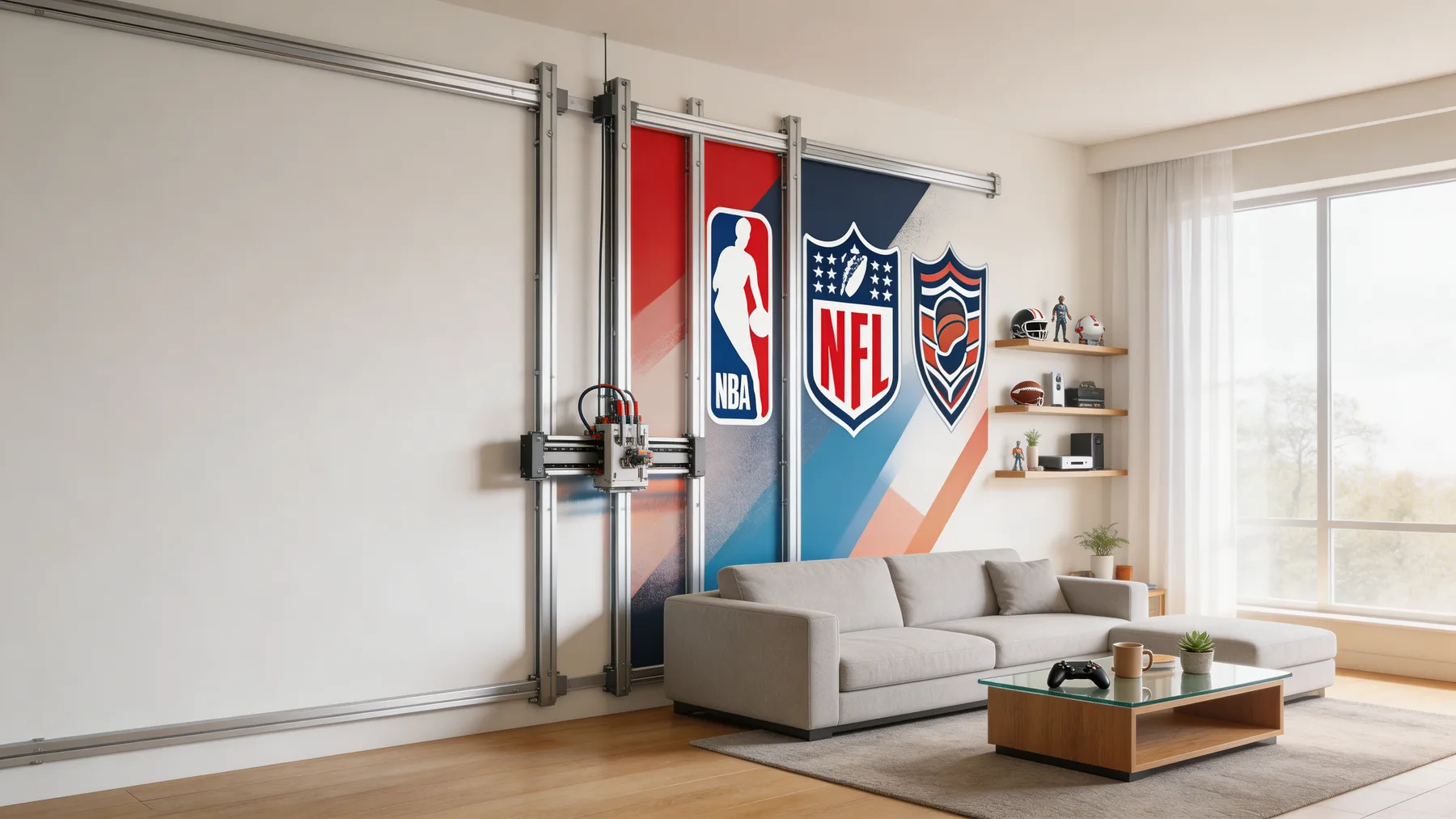 Homes wall print